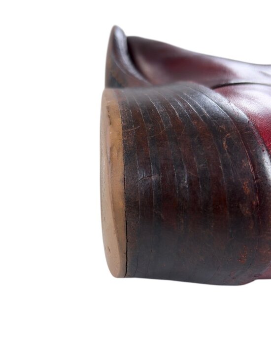 Vintage FRYE Western Cowboy Boots Womens Size 7 D Oxblood Leather main image 12